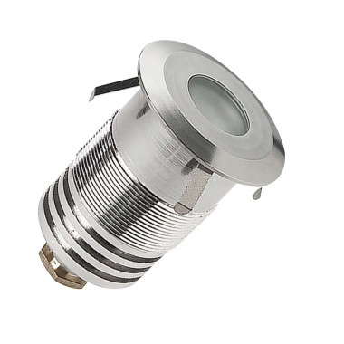 Round 1W LEDS-C4 55-9620-54-CL Gea Power Recessed LED Ground Spotlight IP67