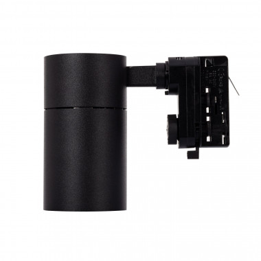 Product van Spotlight New Mallet zwart LED 30W Dimbaar No Flicker voor Driefasige Rail (UGR 15)