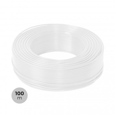 100m coil of 3x1.5mm² White 1kV RV-K Electric Cable