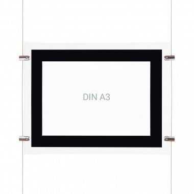 Product van LED display set DIN A3 horizontaal