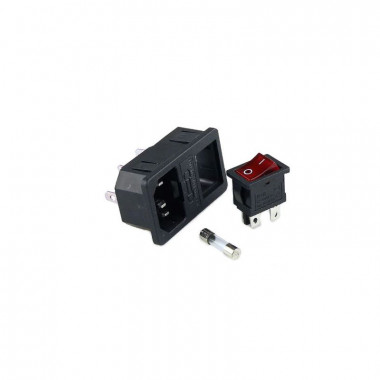 Product of 15A IEC320 C14 Switch Socket 