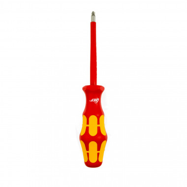 Tournevis Isolant Pointe Pozidriv/Plano PZ/S2 Spécial Différentiels et Disjoncteurs VDE 1000V GEF
