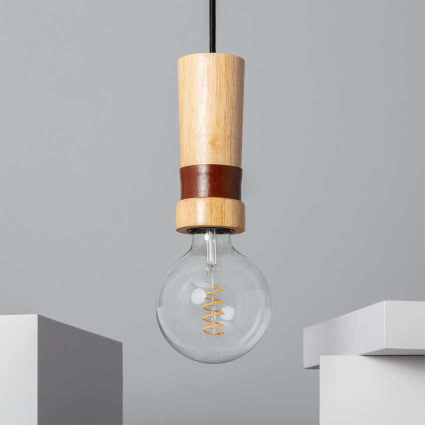 Product of Túria Wood Pendant Lamp