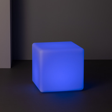 Produit de Cube LED RGBW Rechargeable