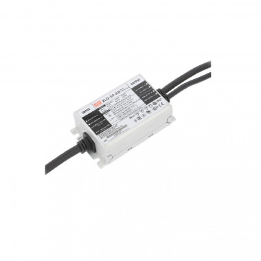50W 27-56V Output 100-240V 1000-2100mA IP67 1-10V Dimmable MEAN WELL Driver XLG-50-H-AB