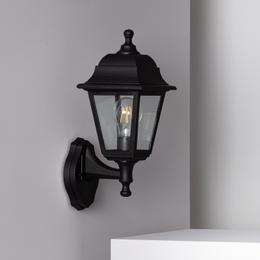 Lampada da Parete per Esterni Mini Villa Nero - Ledkia