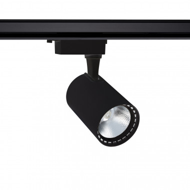 Spot LED Bron 30W Noir pour Rail Monophasé