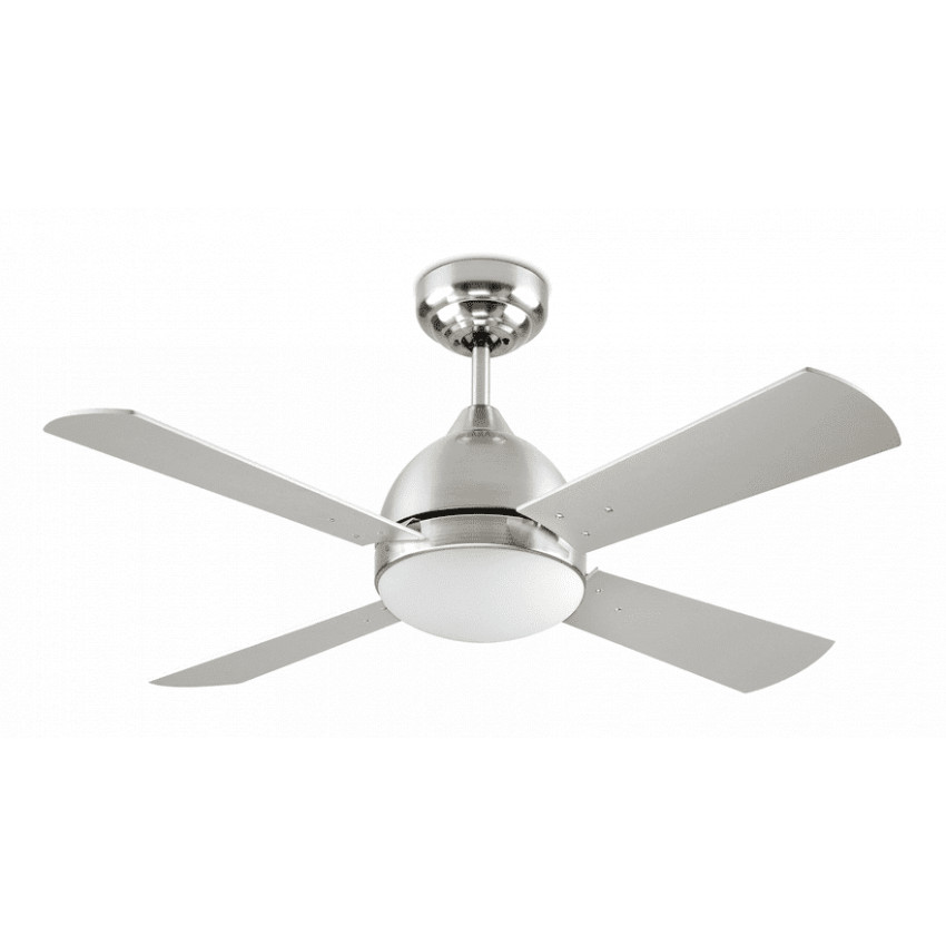 Product of Borneo Nickel Reversible Blade Ceiling Fan with AC Motor LEDS-C4 VE-0006-SAT