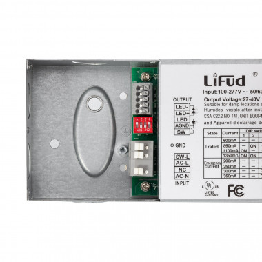 Product of LIFUD Emergency Driver 40W DC Output 27-40V No Flicker LF-GSP055YC1