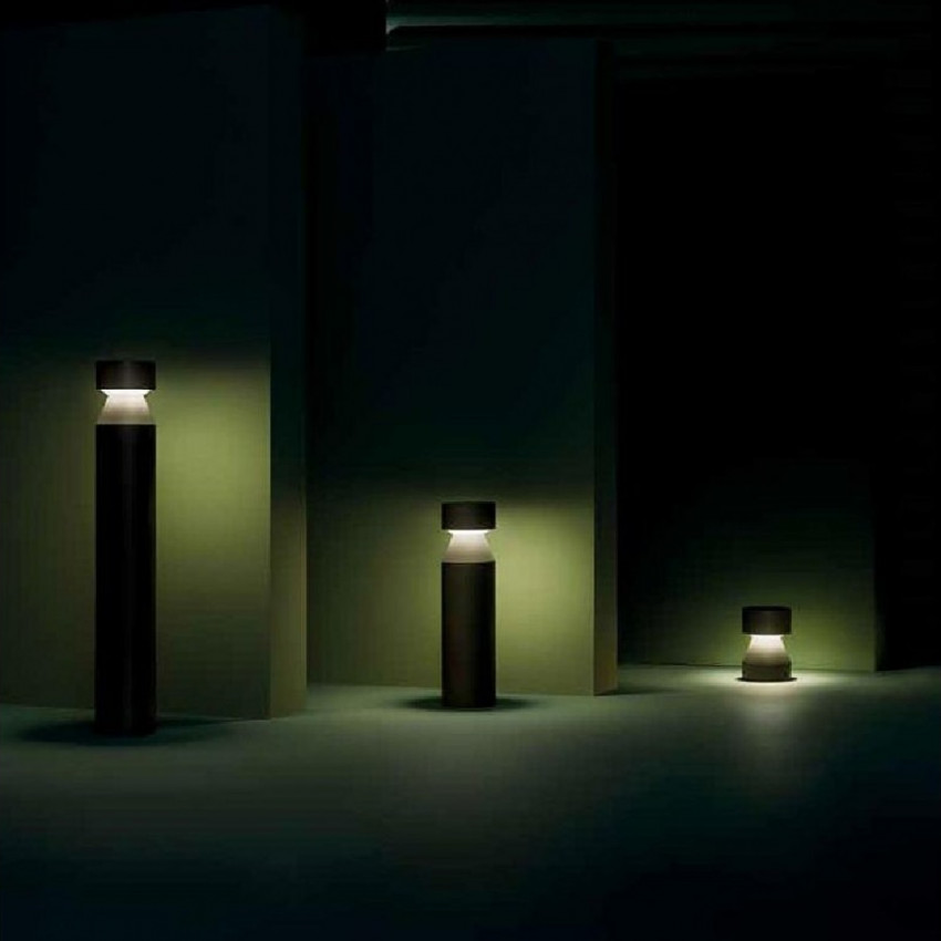 17.4W Gea Wall Washer Big LED Bollard IP65 LEDSC4 55E056DCCL Ledkia