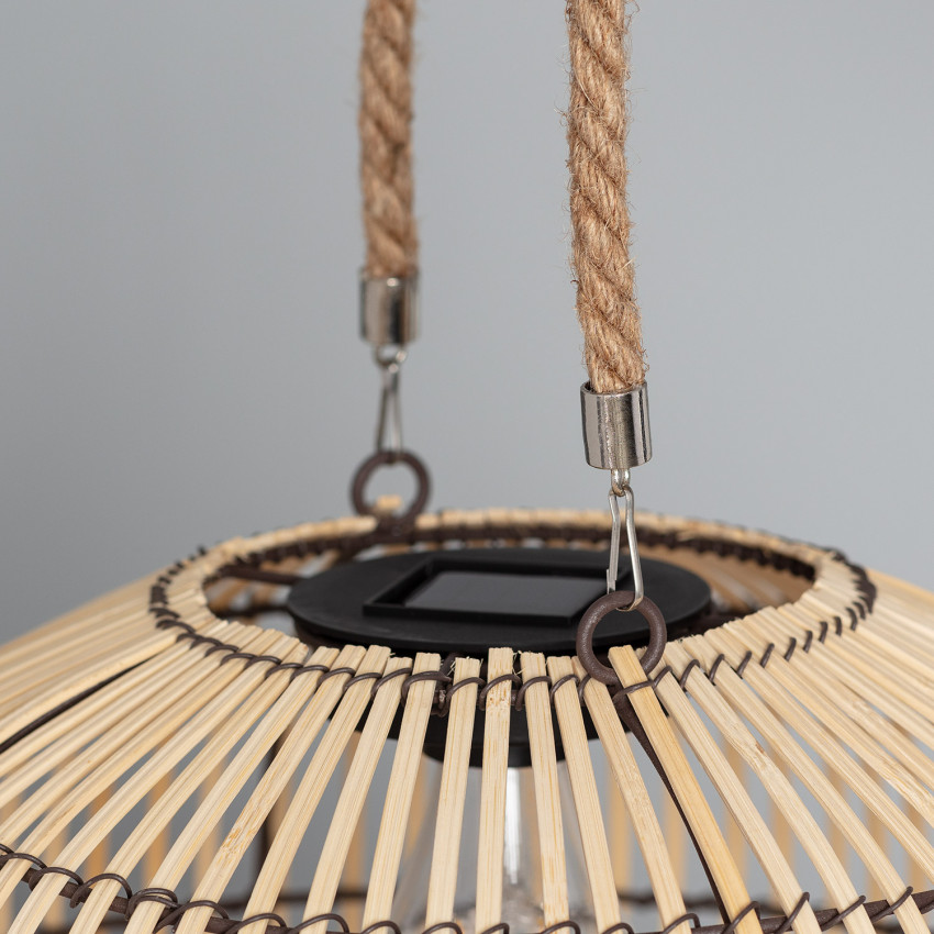 Product of Sirpur Rattan Outdoor Solar LED Table Lamp