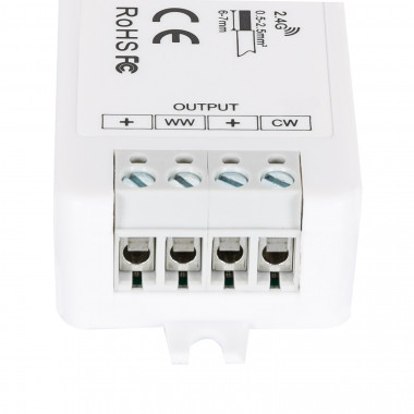 Produkt von Controller Dimmbar LED-Streifen CCT 12/24V DC 2 Kanäle kompatibel mit RF-Fernbedienung