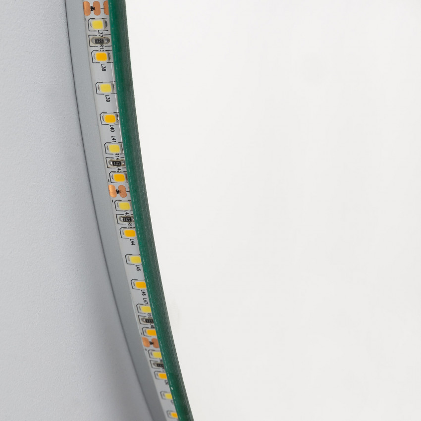 Produkt od Koupelnové Zrcadlo s LED Světlem a Ochranou proti Zamlžení Ø60 cm Big Volpe