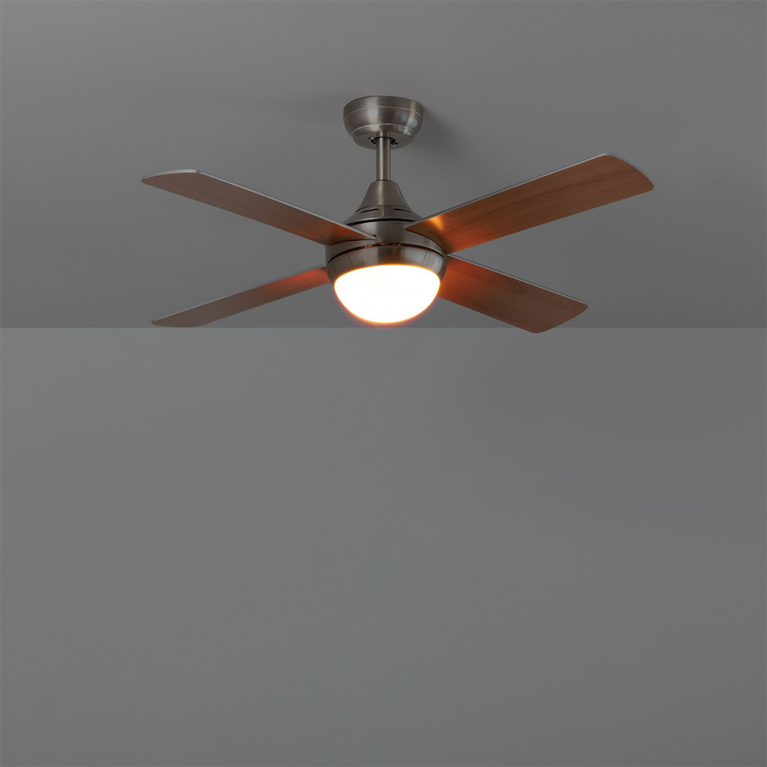 Product of Navy Wooden LED Ceiling Fan 110cm 