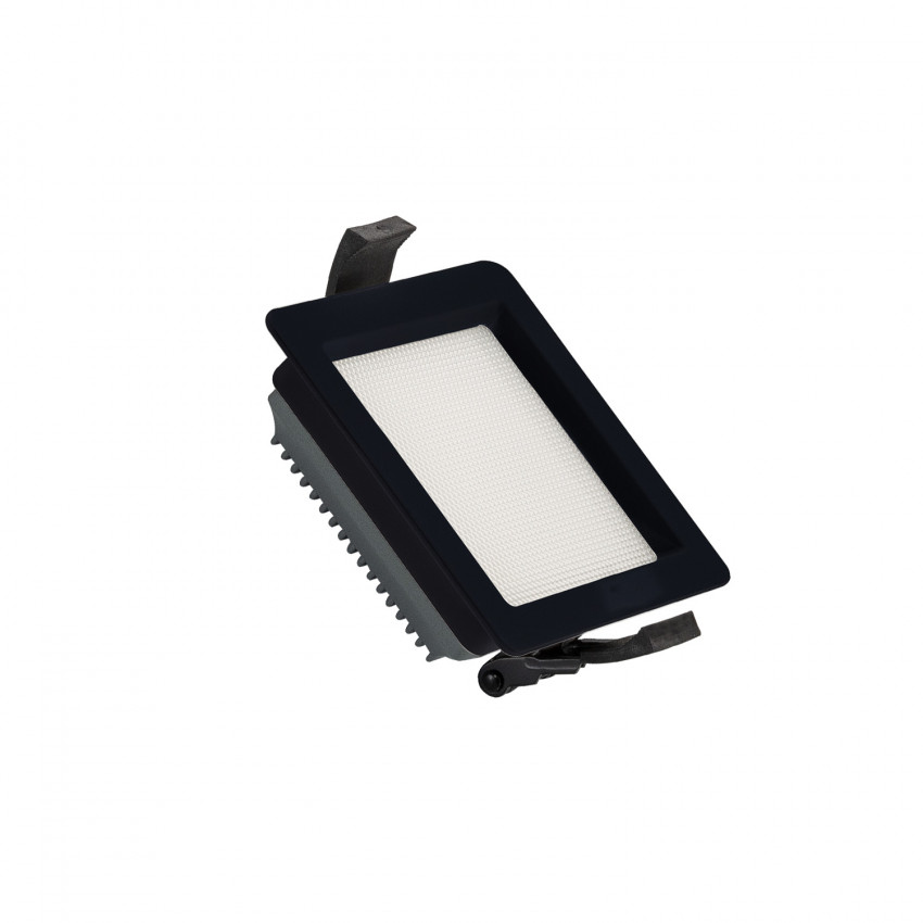 Prodotto da Downlight LED 10W SAMSUNG New Aero Slim Quadrato 130 lm/W Microprismatico (UGR17) LIFUD Nero Foro 85x85 mm