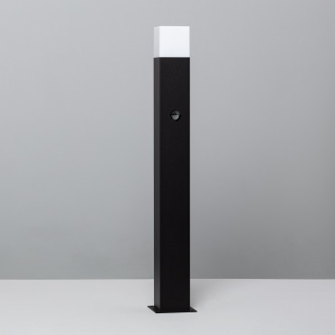 Product Augusta Bollard Light with PIR Motion Detection in Black 74cm 