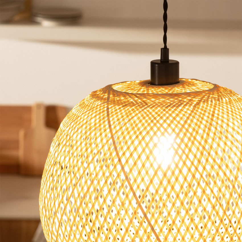 Product van Hanglamp van Bamboe Llata