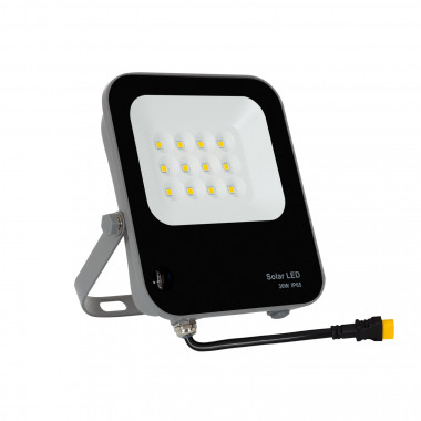 Produit de Projecteur LED Solaire 30W 170lm/W IP65 avec Télécommande