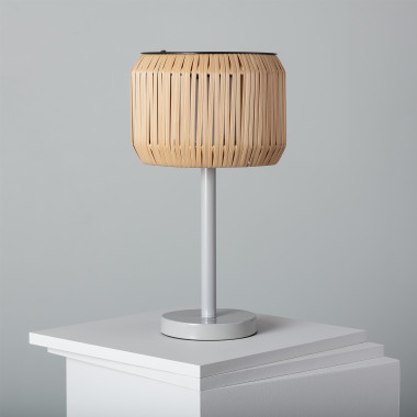 Lampe de table ronde à piles avec capteur PIR, Lampe à pied