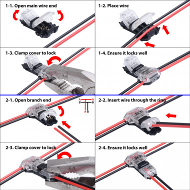 DC Kabel Verlängerung 3,0 m weiß LED Steckverbinder 2,1 / 5,5 mm