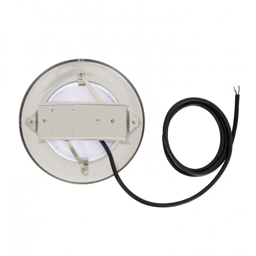 Product van Zwembadlamp Opbouw Onderdomplebaar LED 12V AC  35W RGB RVS IP68