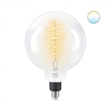 LED Filamentní Žárovka E27 6.7W 806 lm G200 WiFi + Bluetooth Stmívatelná CCT WIZ