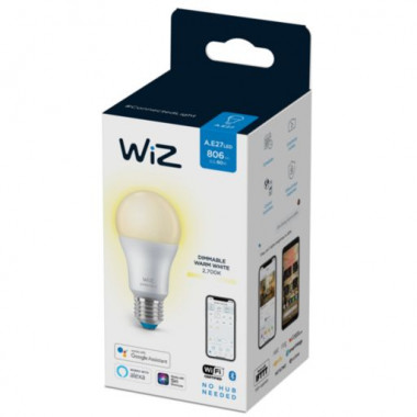 Produkt od LED Žárovka Smart E27 8W 806 lm A60  WiFi + Bluetooth Stmívatelná CCT WIZ