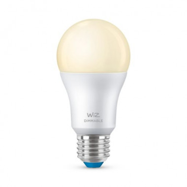 8W E27 A60 Smart WiFi + Bluetooth WIZ Dimmable LED Bulb