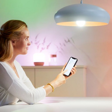 Lampadina LED Smart E27 13W 1521 lm A67 Wi-Fi + Bluetooth Regolabile CCT  WIZ - Ledkia