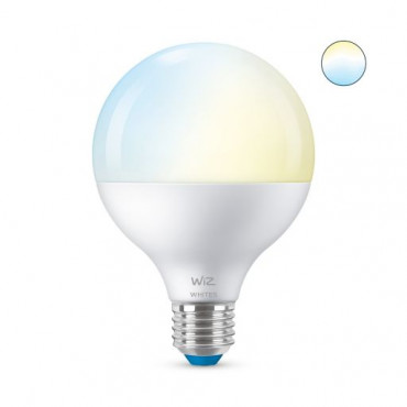 Lampadina LED Smart E27 11W 1055 lm G95 Wi-Fi + Bluetooth Regolabile CCT  WIZ - Ledkia