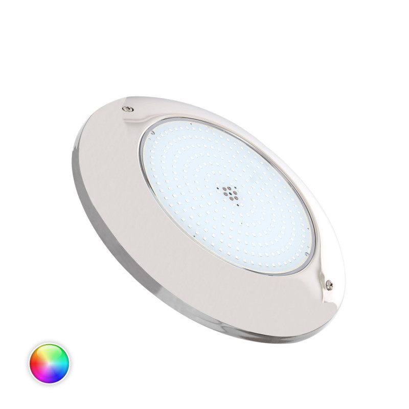 Produkt von LED-Poolstrahler Oberfläche RGB tauchfähig 12V DC IP68 Rostfreier Edelstahl 20W