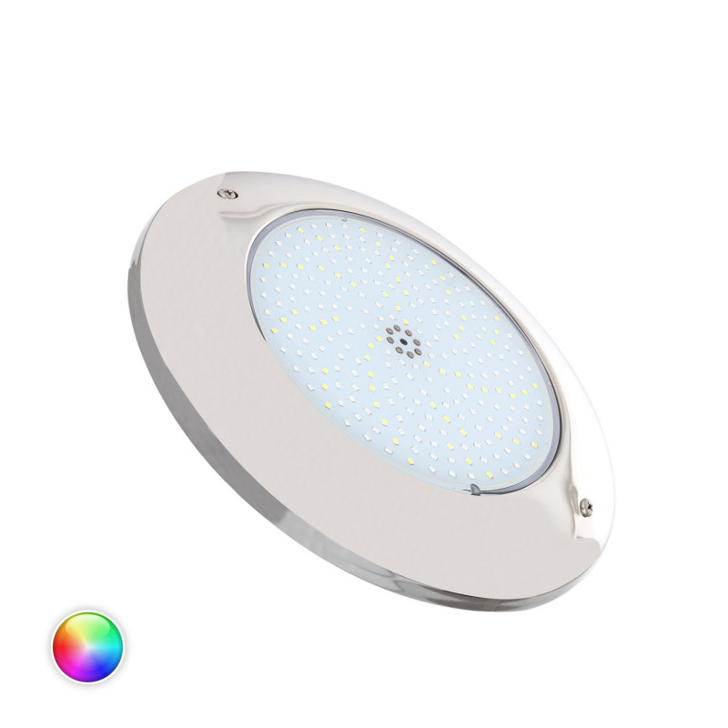 Produkt von LED-Poolstrahler Oberfläche RGBW tauchfähig 12V DC IP68 Rostfreier Edelstahl 20W