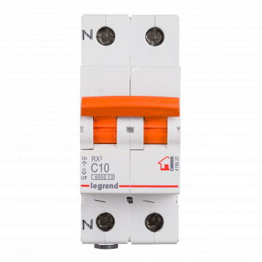 Produkt von Sicherungsschalter Automatisch Magnetothermisch RX3 für Haushalte 1P+N 6kA 10-40 A LEGRAND 419925