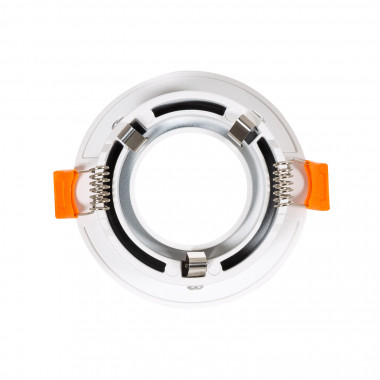 Product of White Round Downlight Frame for GU10 / GU5.3 LED Bulbs (indrect light) Ø 70 mm