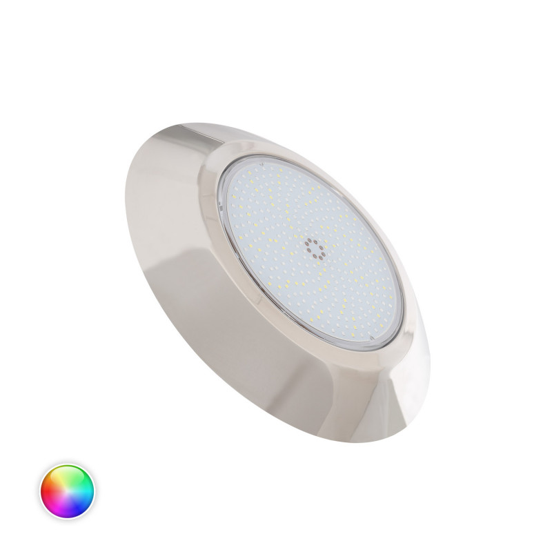 LED-Strahler Oberfläche RGBW Tauchfähig 12V DC IP68 Rostfreier Edelstahl 24W