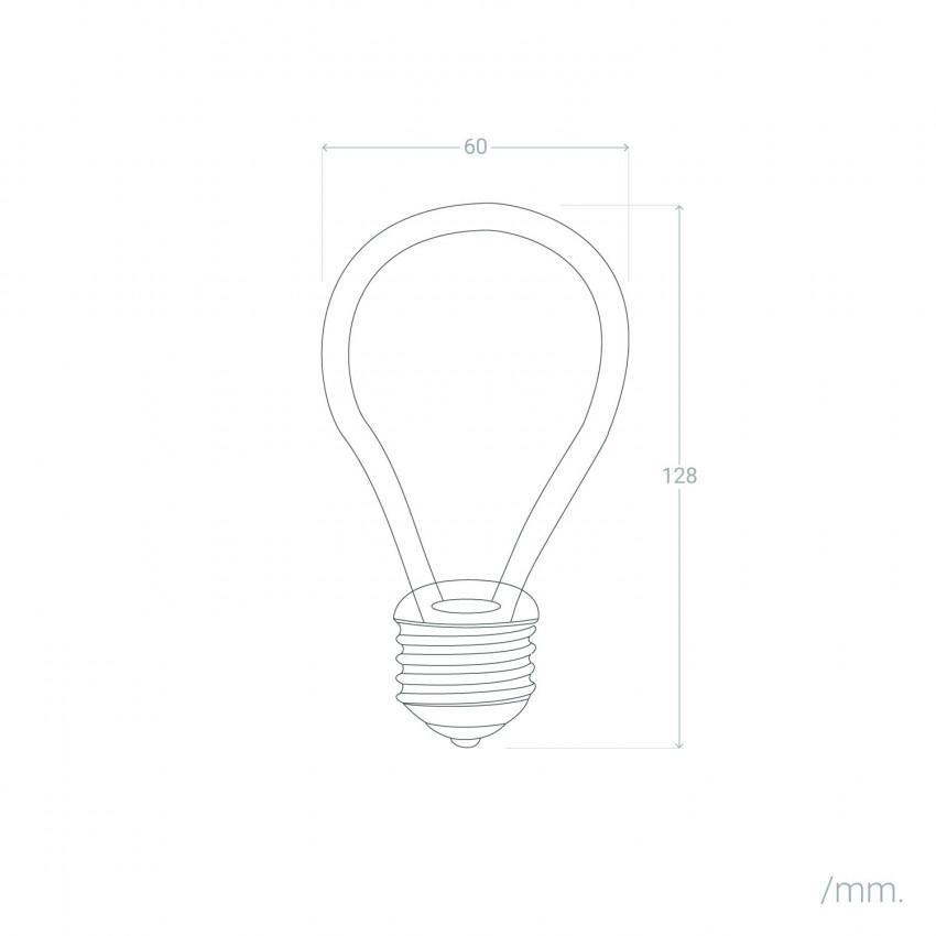 Product van LED Lamp Filament E27 4W 400 lm A60 Neón