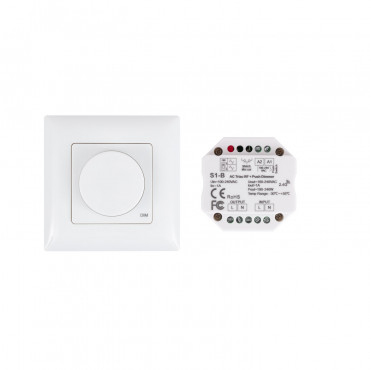 LED-Dimmer Triac WiFi Triac RF 1CH 1.5A AC Kompatibel mit Schalter - Ledkia