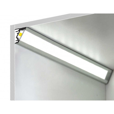 Product of 1m Variable Corner Aluminium Profile for LED Strips up to 10 mm