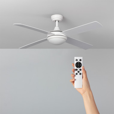 White 132cm Baffin LED Ceiling Fan with DC Motor