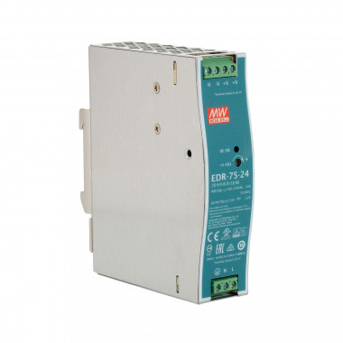 Product of 24V 3.2A 75W MEAN WELL Power Supply for DIN rail
