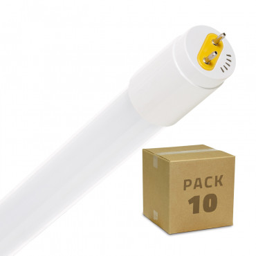Product PACK of 10 90cm 14W T8 G13 Glass LED Tubes with One Side Power (110lm/W) 