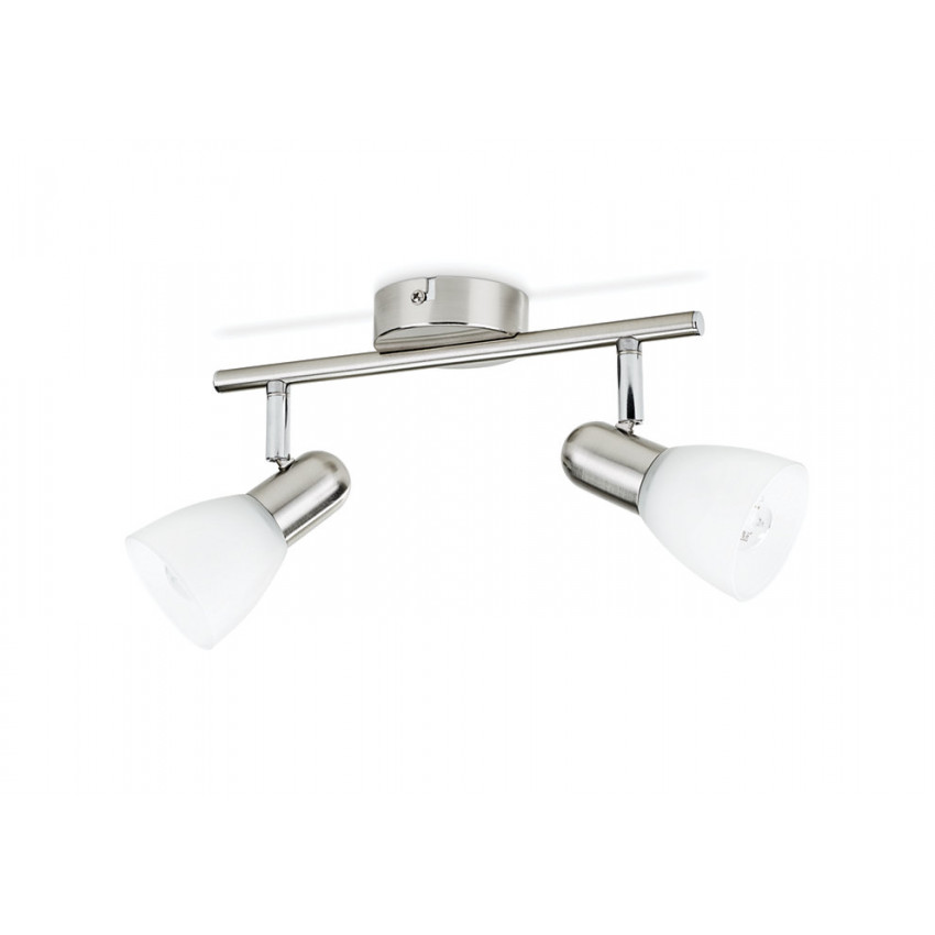 Product van Plafondlamp PHILIPS Burlap LED met 3 Spotlights