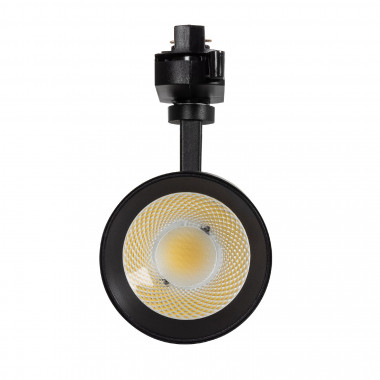 Product van Spotlight New Mallet 20W LED Zwart Dimbaar No Flicker voor Eenfasige Rail (UGR 15)