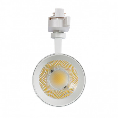 Prodotto da Faretto LED New Mallet Bianco 30W Regolabile No Flicker per Binario Monofase (UGR 15)