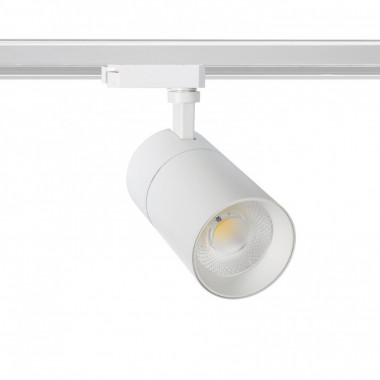 Faretto LED New Mallet Bianco 30W Regolabile No Flicker per Binario Monofase (UGR 15)