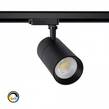 20W New Mallet Dimmable LED Spotlight for a Single-Circuit Track with Selectable CCT (UGR15)