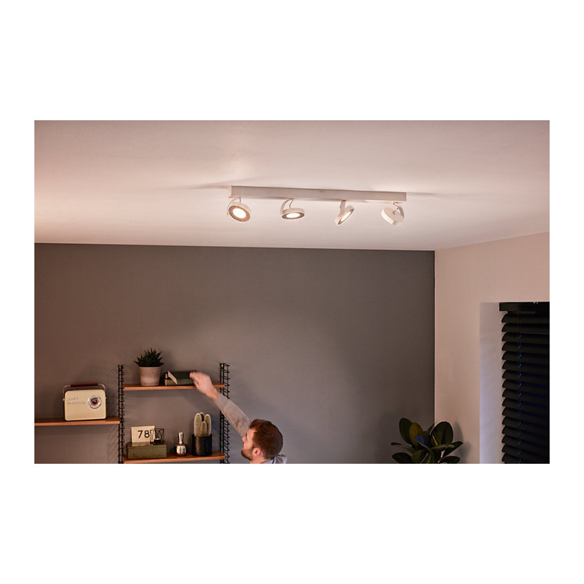 Prodotto da Lampada da Soffitto LED Regolabile Orientabile WarmGlow 4x4.5W PHILIPS Clockwork
