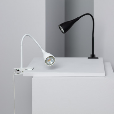 NÄVLINGE Applique/spot à pince à LED, blanc - IKEA