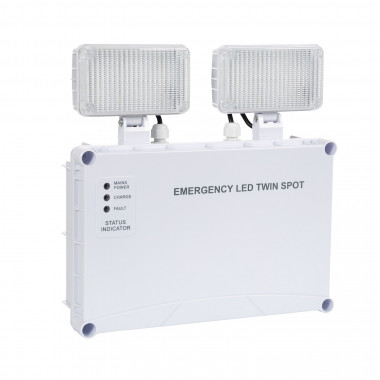 Product of Square 6W TwinSpot LED Emergency Light