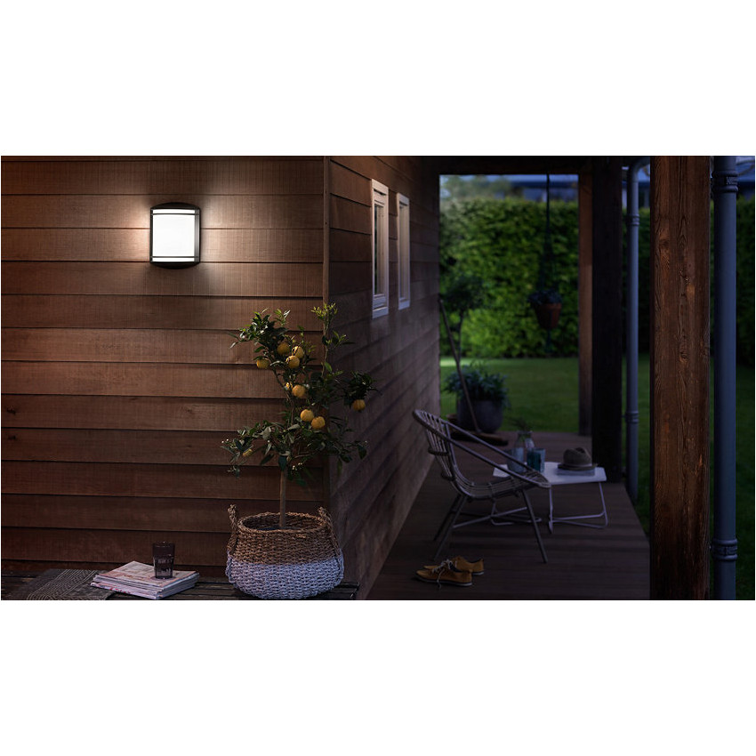 Produit de Applique Murale LED Extérieure PHILIPS Antelope 6W